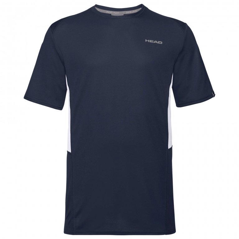 Head Tennis-Tshirt Club Technical dunkelblau Jungen