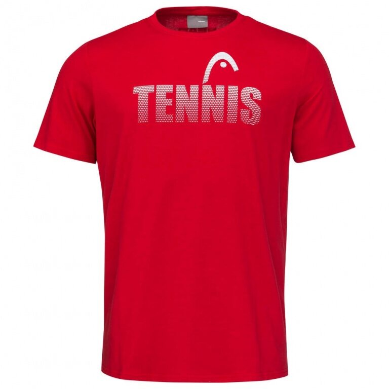 Head Tennis-Tshirt Club Colin (Baumwollmix) rot Herren