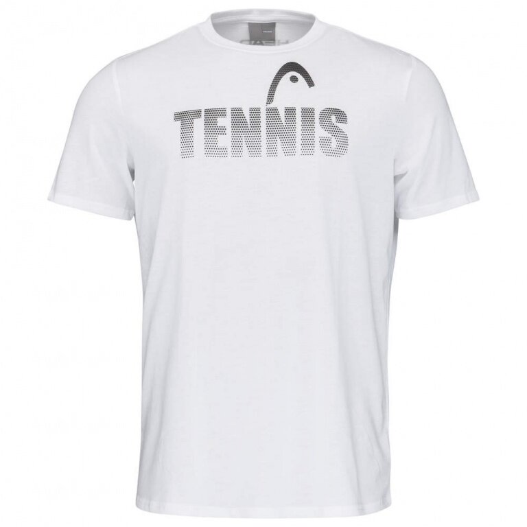 Head Tennis-Tshirt Club Colin (Baumwollmix) weiss Herren