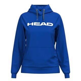 Head Kapuzenpullover Club Original Hoodie (Baumwollmix) royalblau Damen