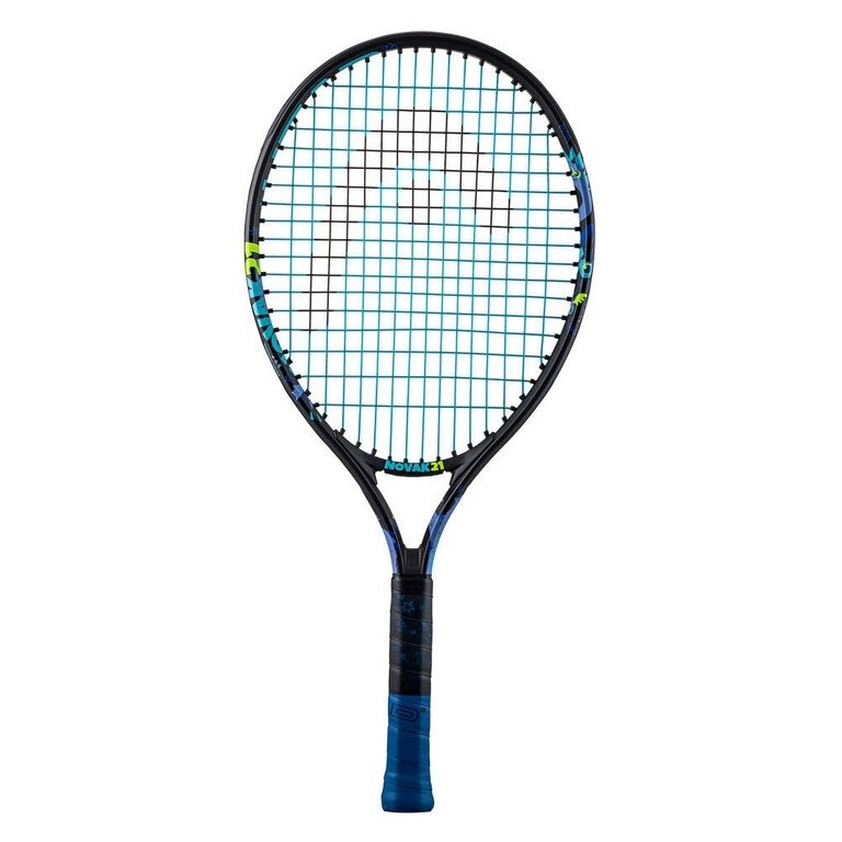 Head Kinder-Tennisschläger Novak 21in (4-7 Jahre) 2024 dunkelblau - besaitet -