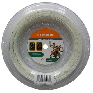 Head Perfect Power Squash weiss 110 Meter Rolle