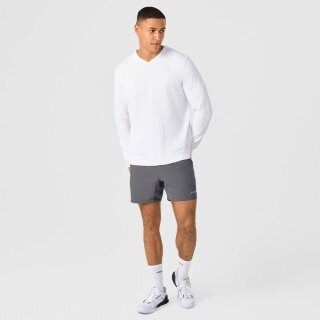 Head Pullover Classic V-Ausschnitt (Baumwolle) weiss Herren