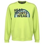 Head Pullover Rally Crewneck (Mischgewebe) limegelb Herren