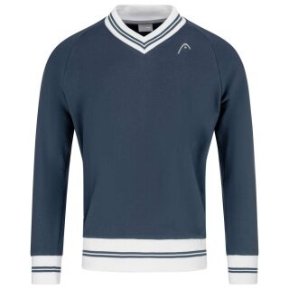 Head Pullover V-Neck Sweater (retro Design) navyblau Herren