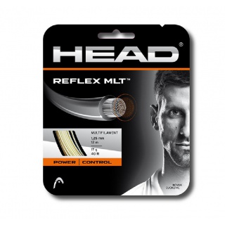 Head Tennissaite Reflex MLT (Armschonung+Touch) natur 12m Set