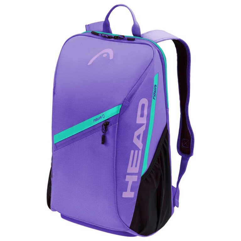 Head Rucksack Tour (Schlägerfach, mit Schuhfach, 25 Liter) 2026 purple