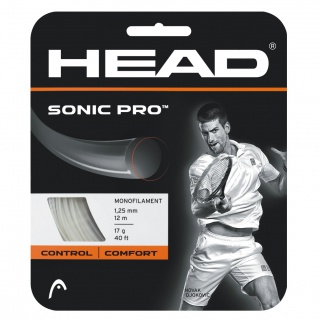 Besaitung mit Tennissaite Head Sonic Pro (Haltbarkeit) weiss