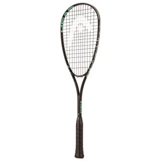 Head Squashschläger Cyber Elite (190g/leicht kopflastig) 2024 schwarz - besaitet -