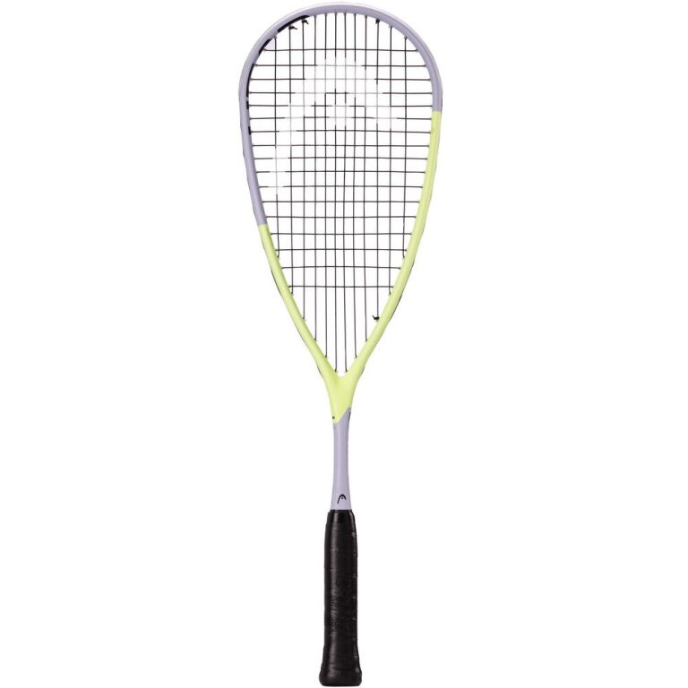 Head Squashschläger Extreme 120g/kopflastig 2025 grau/gelb - besaitet -