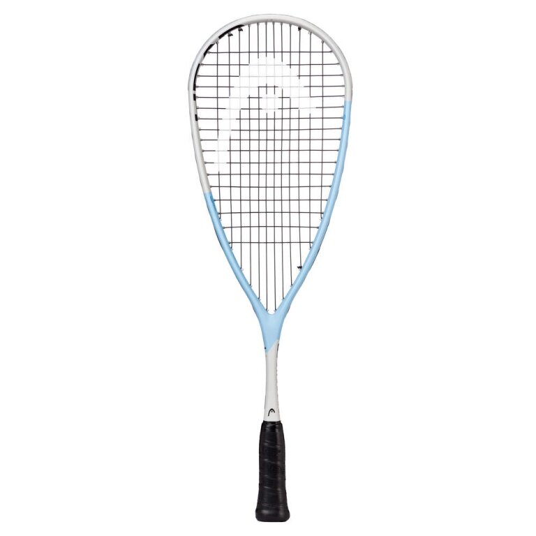 Head Kinder-Squashschläger Extreme Junior 120g/kopflastig 2025 hellblau/weiss - besaitet -
