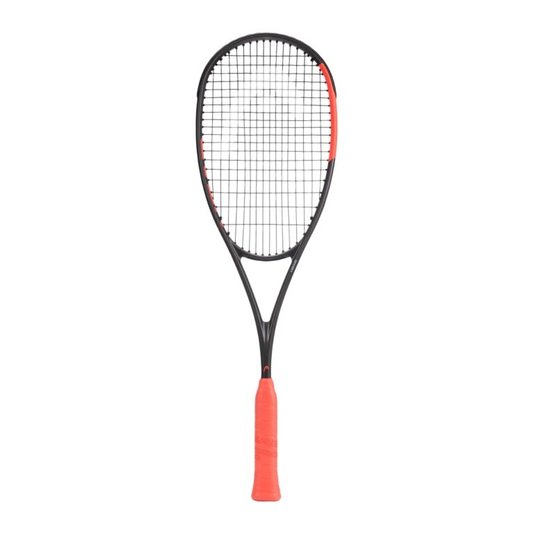 Head Squashschläger Radical 135 X (135g/kopflastig) 2026 graphitgrau/orange - besaitet -