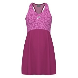 Head Tennis-Kleid Spirit Dress (separate Innenhose, V-Ausschnitt) pink Damen