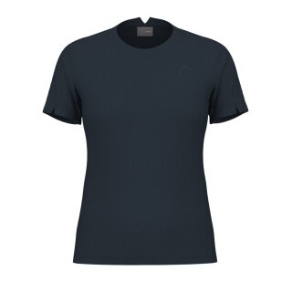 Head Tennis-Shirt Play Tech Uni (Mesh-Einsätze) navyblau Damen