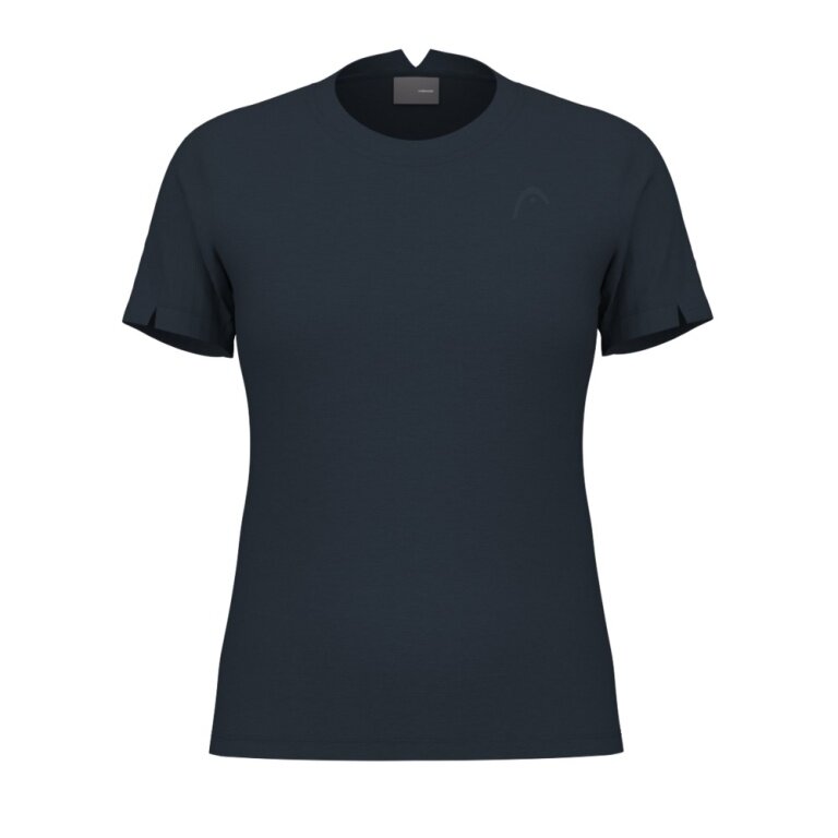 Head Tennis-Shirt Play Tech Uni (Mesh-Einsätze) navyblau Damen