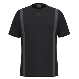 Head Tennis-Tshirt Club 25 Tech (feuchtigkeitsabsorbierend) 2025 schwarz Herren