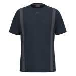 Head Tennis-Tshirt Club 25 Tech (100% Polyester, atmungsaktiv) 2025 navyblau Jungen