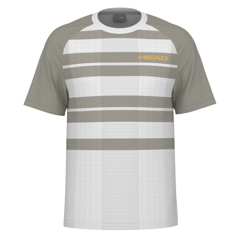 Head Tennis-Tshirt Performance (feuchtigkeitsabsorbierend) 2025 weiss/beige Herren
