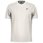 Head Tennis-Tshirt Play Tech (Moisture Transfer Microfiber Technologie) 2025 grau Herren