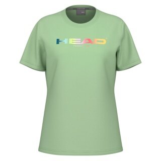 Head Tennis-Tshirt Rainbow (Mischgewebe) 2025 grün Damen