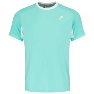 Head Tennis-Tshirt Slice (atmungsaktiv) türkis Jungen