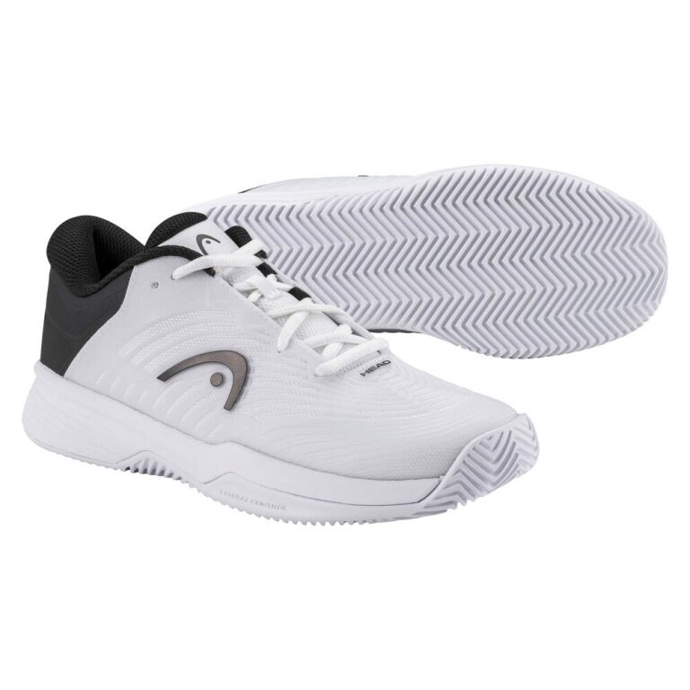 Head Tennisschuhe Revolt Pro 4.5 Clay/Sandplatz 2025 weiss/schwarz Kinder