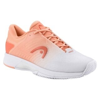 Head Tennisschuhe Revolt Pro 4.5 Clay/Sandplatz 2025 coralorange/weiss Damen