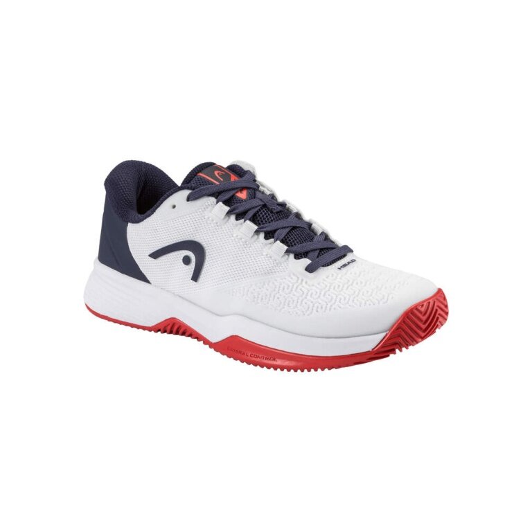 Head Tennisschuhe Revolt Pro 5.0 Clay/Sandplatz 2026 weiss/navyblau/rot Kinder