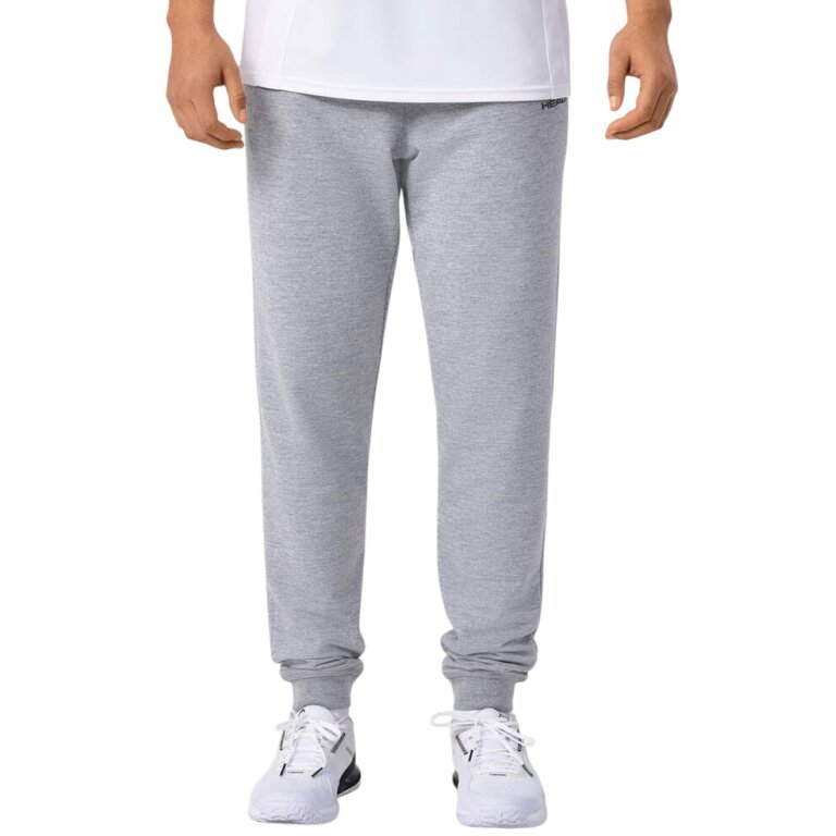 Head Tennishose Club Original Pant (elastischer Bund) 2025 lang grau Herren