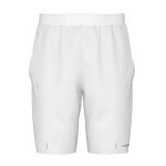 Head Tennishose Performance Short 2024 (4-Wege-Stretch, feuchtigkeitsabsorbierend) kurz weiss Herren