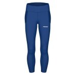 Head Tennishose Tech Tight (hoher Bund, elastisches Material) lang royalblau Damen