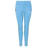 Head Tennishose Tech Tight 2023 (mit Seitentaschen, elastisches Material) lang elektrikblau Damen