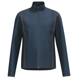 Head Tennisjacke Club 25 Full Zip (Moisture Transfer Microfiber Technologie) 2025 navyblau Herren