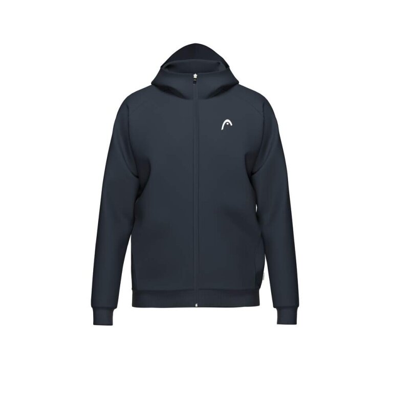 Head Tennisjacke Vision mit Kapuze (Moisture Transfer Microfiber Technologie) navyblau Herren