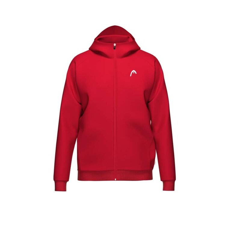 Head Tennisjacke Vision mit Kapuze (Moisture Transfer Microfiber Technologie) rot Herren