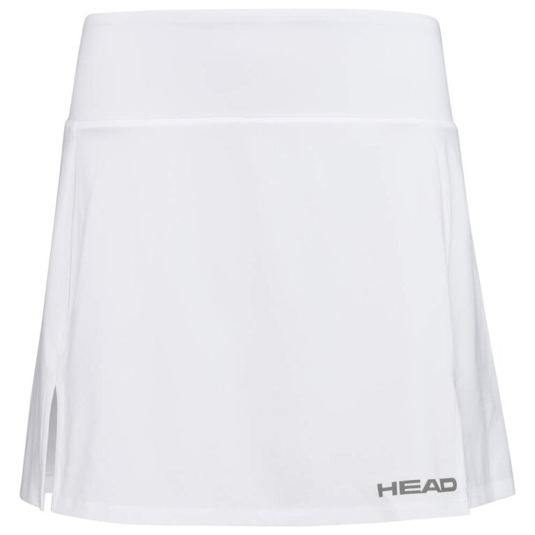 Head Tennisrock mit Innenhose Club Basic 2023 (elastischer Bund) weiss Damen