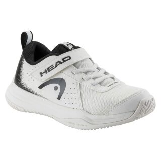 Head Tennisschuhe Sprint Velcro 4.0 (Klettverschluss, Allcourt) weiss/schwarz Kleinkinder