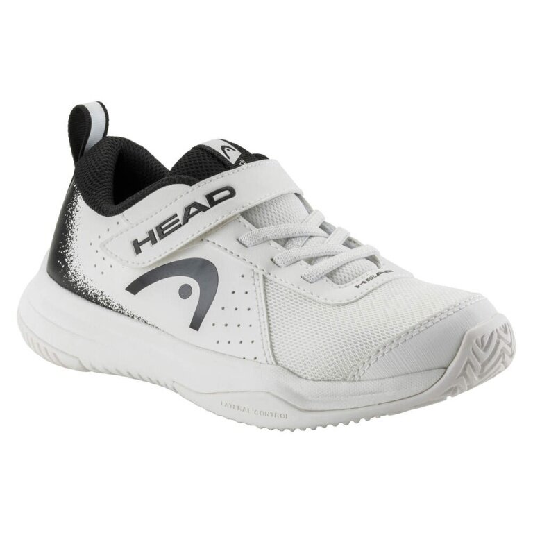 Head Tennisschuhe Sprint Velcro 4.0 (Klettverschluss, Allcourt) weiss/schwarz Kleinkinder