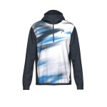 Head Kapuzenpullover Topspin Hoodie (Half-Zip, 100% Polyester) 2026 navyblau/weiss Herren