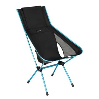 Helinox Campingstuhl Sunset Chair (re) - Extra Large, Tension Design - schwarz/blau