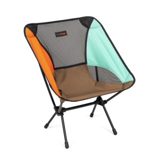 Helinox Campingstuhl Chair One (leicht, einfacher Zusammenbau, stabil) mintgrün/multiblock