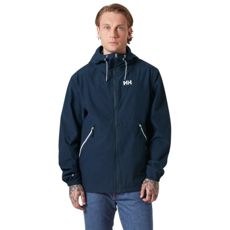 Helly Hansen Regenjacke Sandoy Rain (2-Lagen, wasserdicht) navyblau Herren