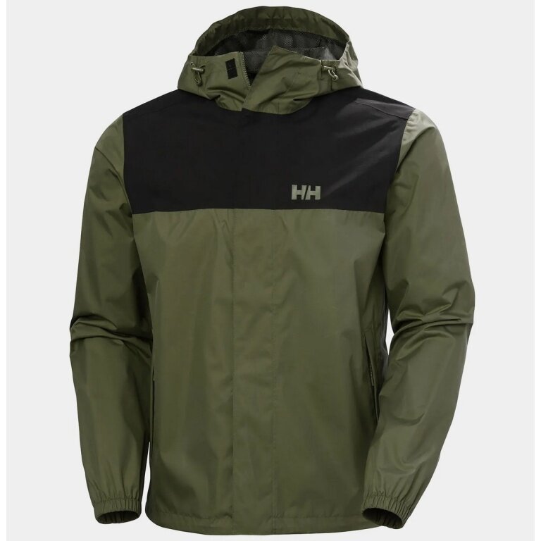 Helly Hansen Wanderjacke-/Regenjacke Vancouver (wasserdicht, atmungsaktiv) dunkelgrün Herren