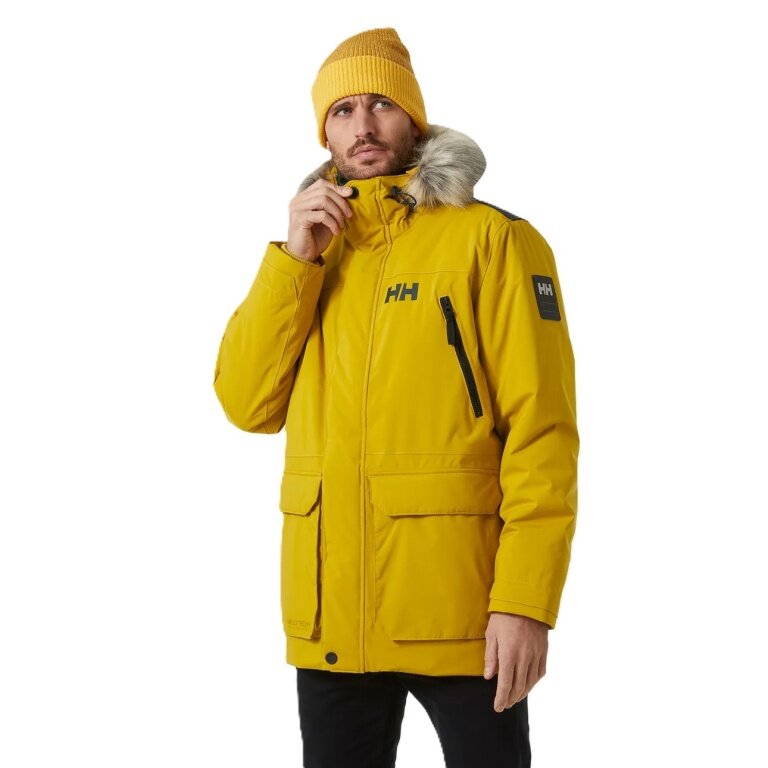 Helly Hansen Winter-Parka Reine (PrimaLoft RISE) gelb Herren