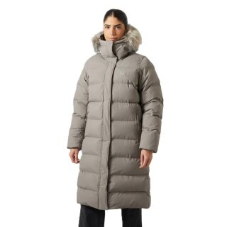 Helly Hansen Wintermantel Aria Long Parka (sehr warm, synthetische Isolierung) grau Damen