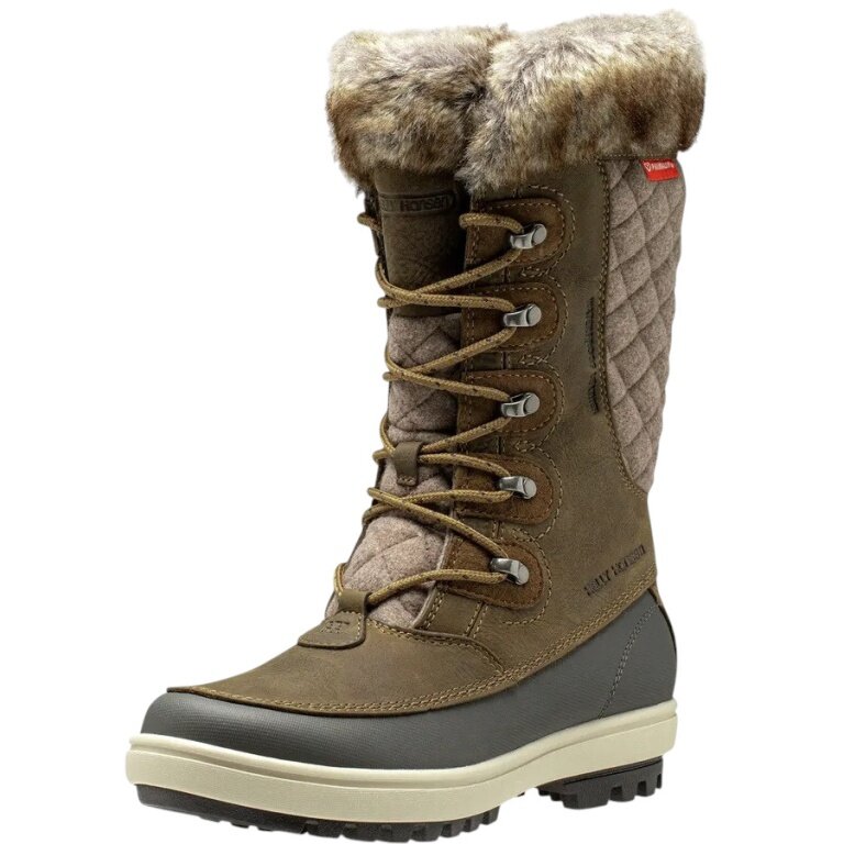 Helly Hansen Winterstiefel Garibaldi VL Insulated (Primaloft) Winter Boots dunkelbraun/grau Damen
