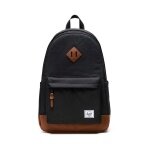 Herschel Alltags-Rucksack Heritage™ - schwarz/braun 24 Liter