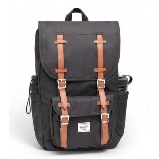 Herschel Alltags-Rucksack Little America™ Mid - schwarz 21 Liter