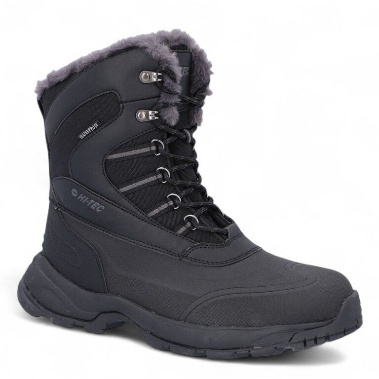 Hi-Tec Winter-Wanderschuhe Aviemore WP (wasserdicht, gefüttert) schwarz/dunkelgrau Damen