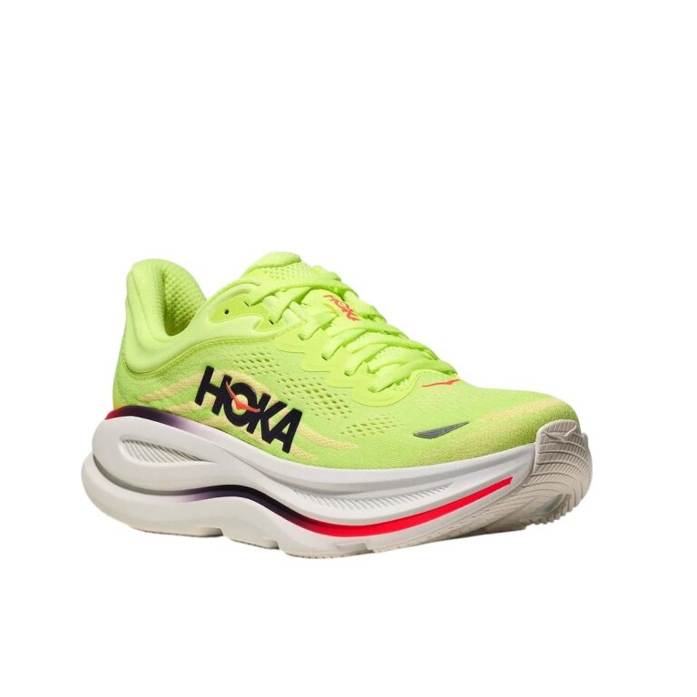 Hoka Laufschuhe Bondi 9 (Dämpfung) neongrün Herren